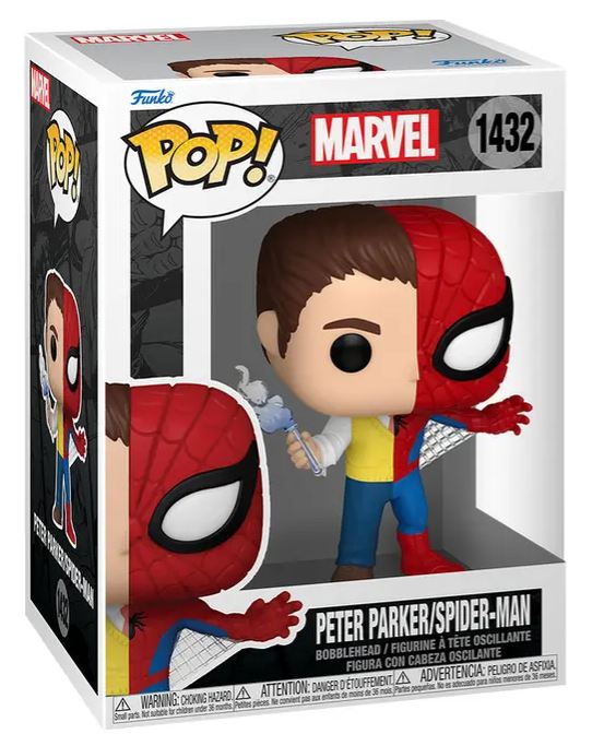 Funko Pop Peter Parker Homem-Aranha Marvel 1432 Candide