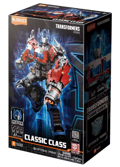 Blokees Optimus Prime 01 Transformers Classic Class Rise of Beasts