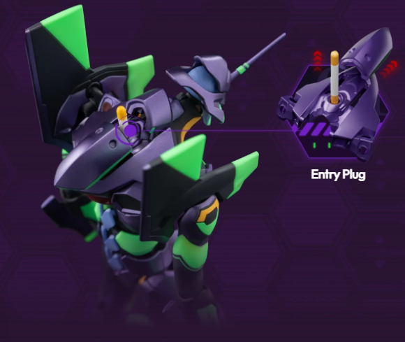Blokees EVA-01 Neon Genesis Evangelion Action Edition