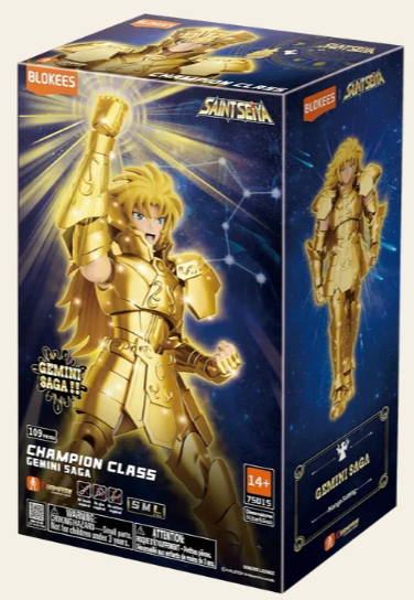 Blokees Saga de Gêmeos Saint Seiya Blokees