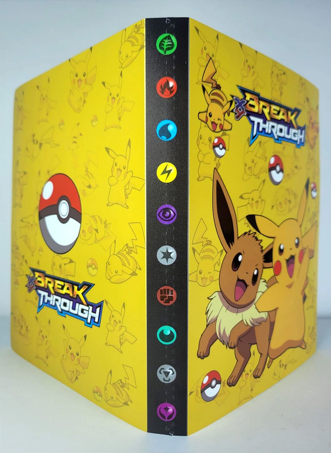 TCG Álbum Pokémon Pikachu e Eevee