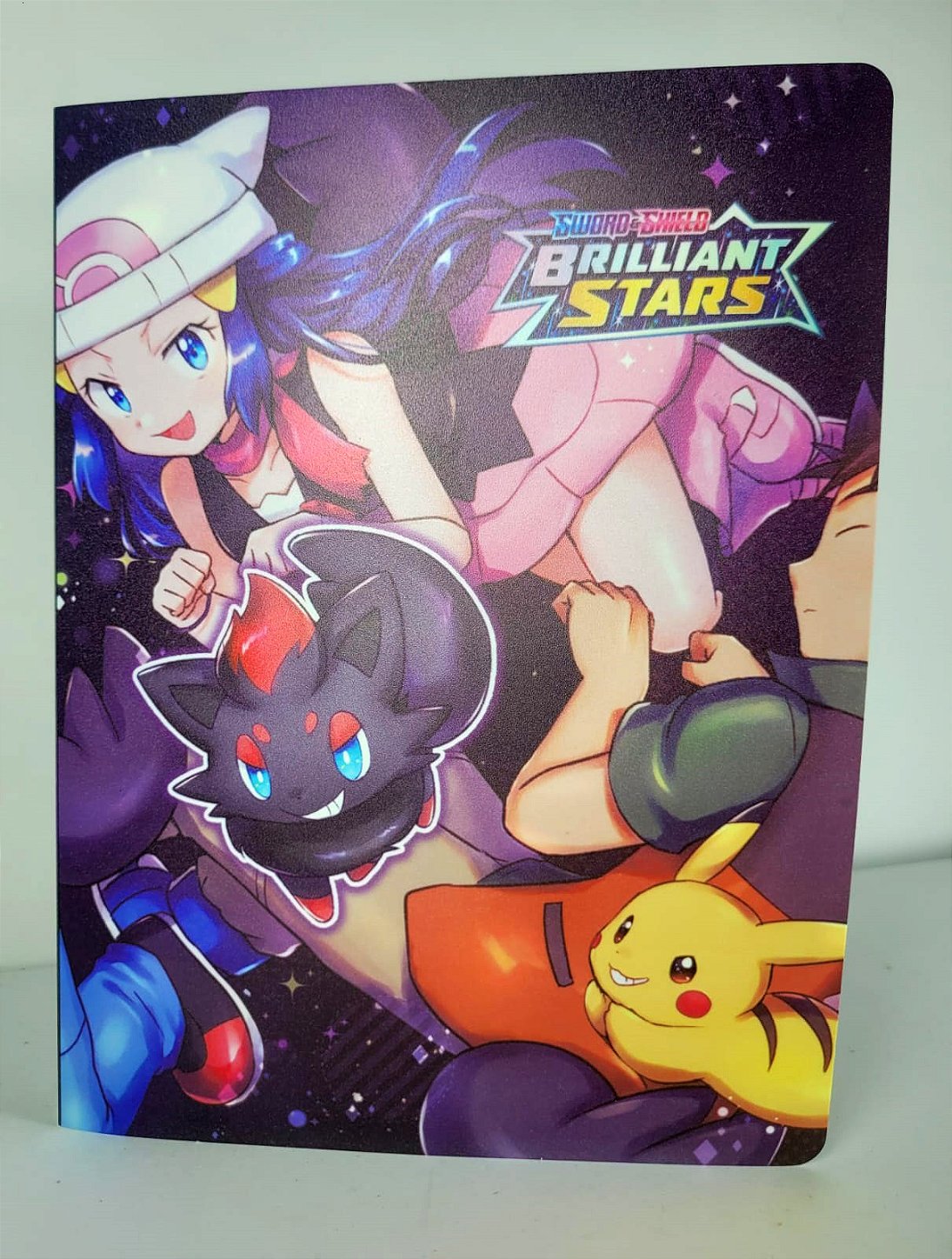 TCG Álbum para Cards Pokémon Dawn Pikachu Zorua Zoroark