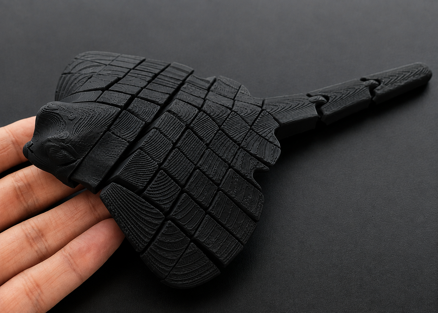 Arraia Articulada 3D – Brinquedo Flexível e Sensorial