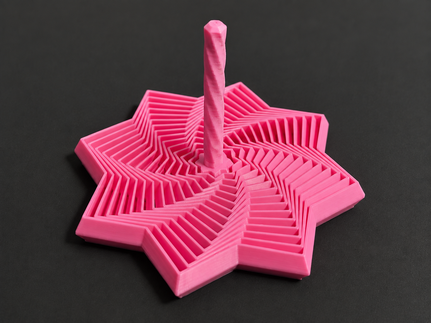 Estrela Fidget 3D com Alça – Brinquedo Sensorial Antiestresse