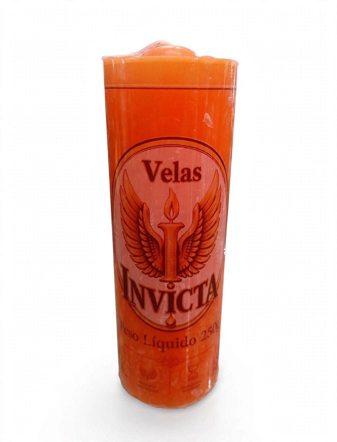 Velas 7 dias laranja 250grs