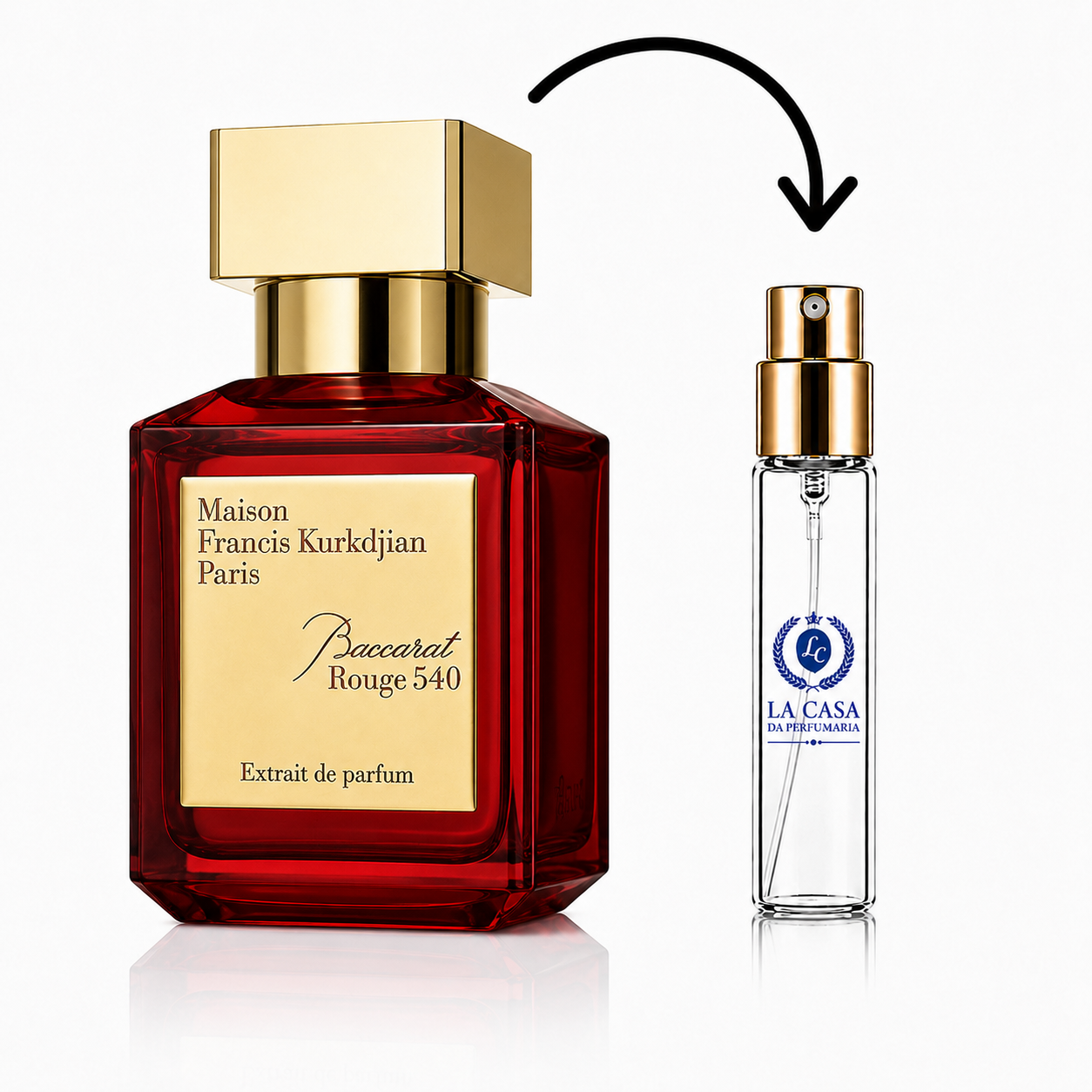 Maison Francis Kurkdjian Baccarat Rouge 540 Decantes - Original