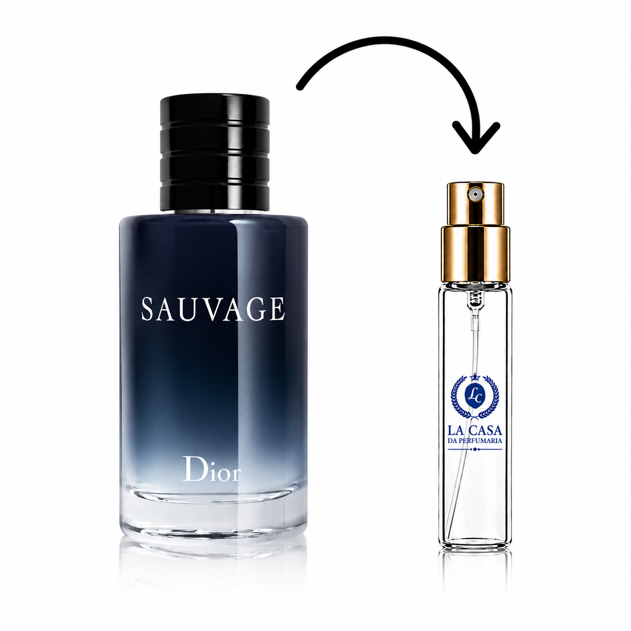 Sauvage Dior Eau de Toilette Decantes - Original