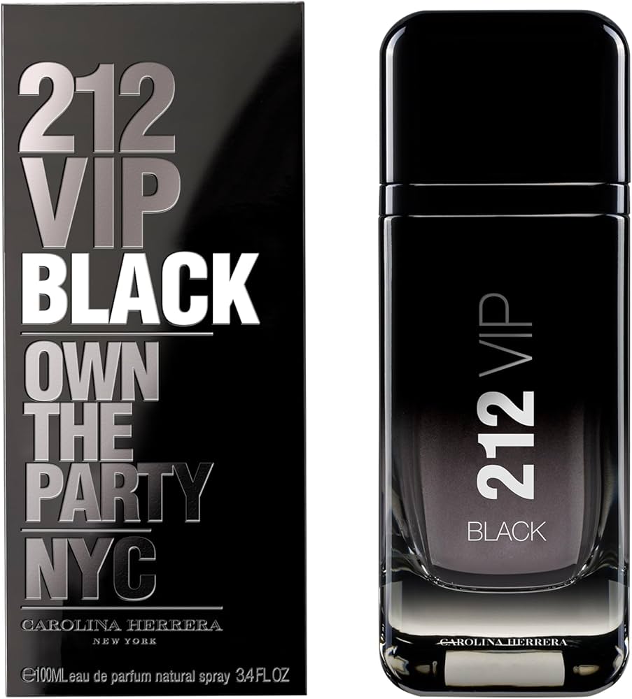 212 VIP Black Carolina Herrera Eau de Parfum Decantes - Original