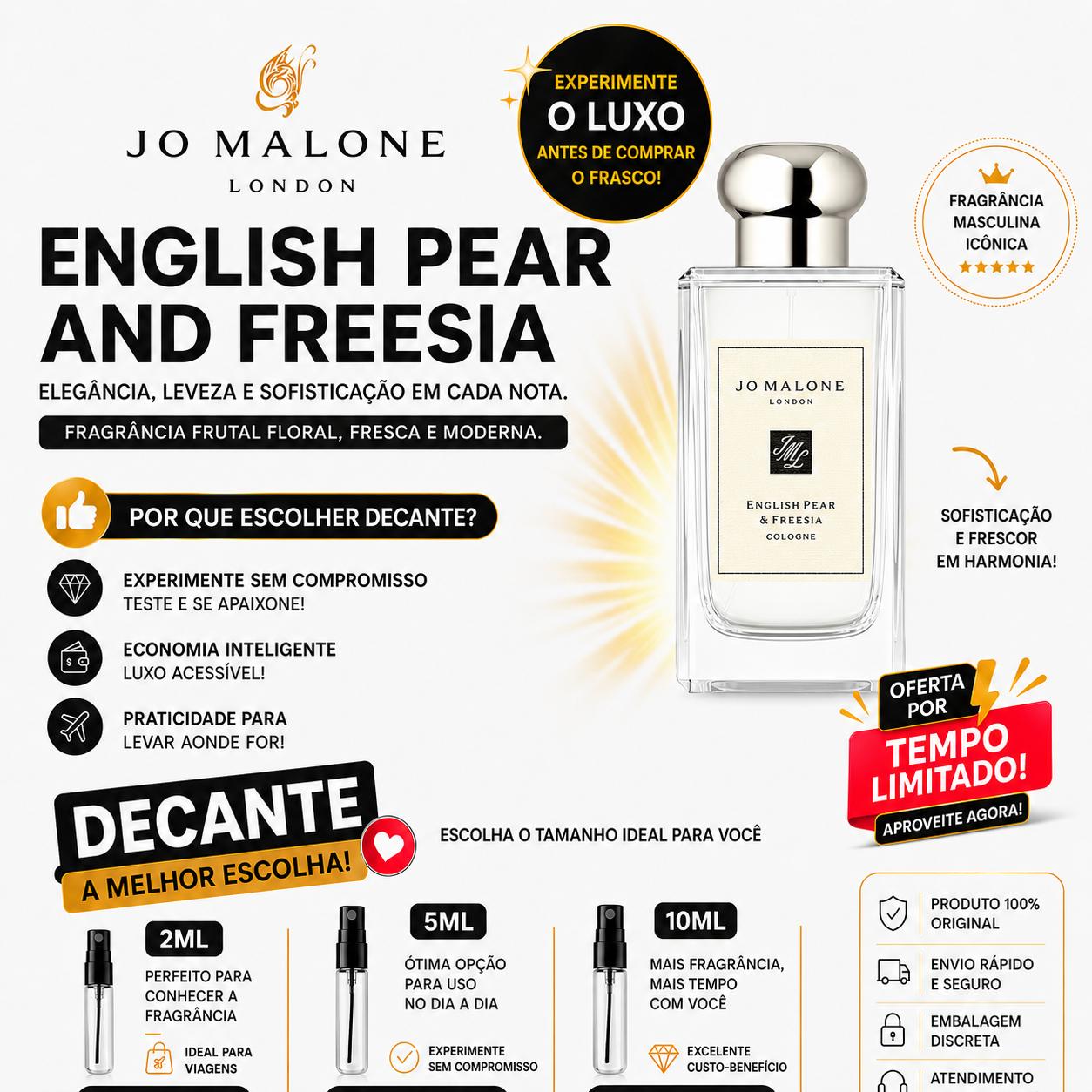 Jo Malone London English Pear & Freesia Decantes - Original