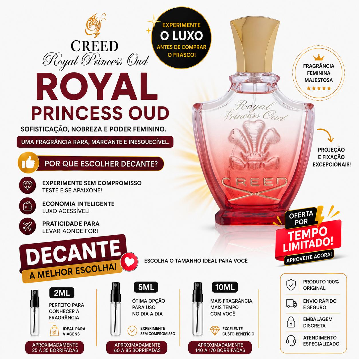 Creed Royal Princess Oud Decantes - Original