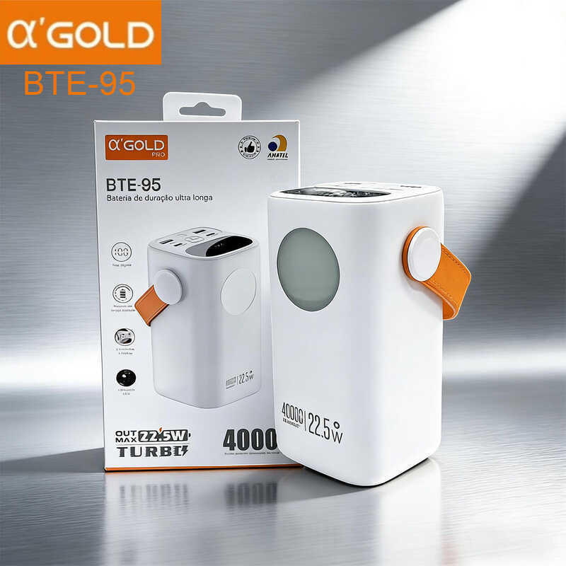 Power Bank Carregador Portátil A Gold BTE-95 40000mAh Turbo