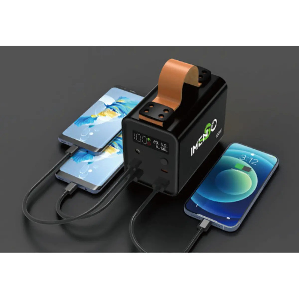 Carregador Portátil Imenso 618S 60000mAh 100W Ultra Rápido