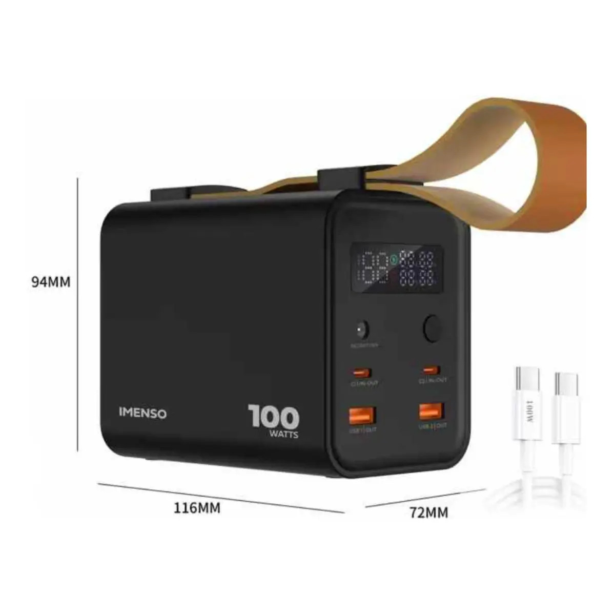 Carregador Portátil Imenso 618S 60000mAh 100W Ultra Rápido