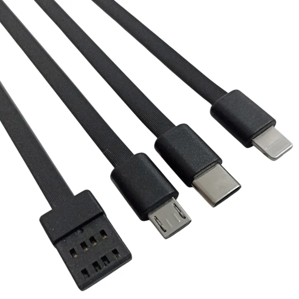 Power Bank 20000mAh E'SPADA BTE-05E – Carregador Portátil Turbo 3.1A, Saída USB/Tipo-C/Lightning, Bateria Externa Recarregável para Celular Android, Tablet e IOS.