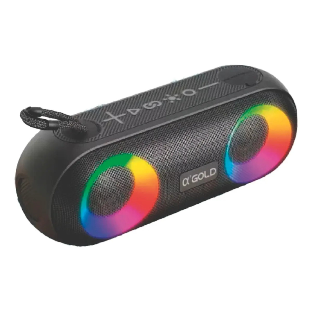 Caixa de Som Imenso X23D 100W Bluetooth Extra Bass IPX6 com LED RGB
