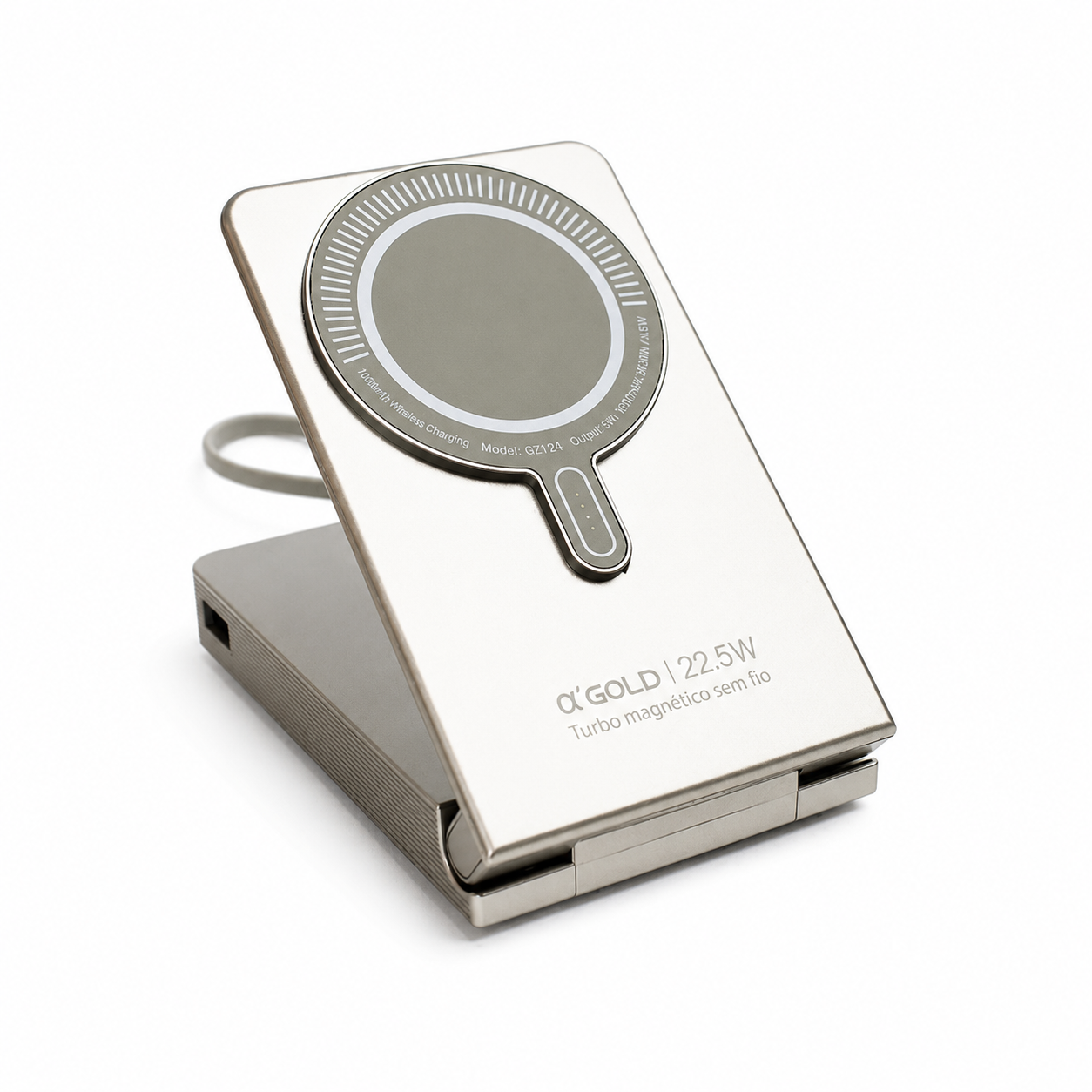 Power Bank Agold Pro BTE-100 de 1000mAh Turbo 22.W C/ Indução