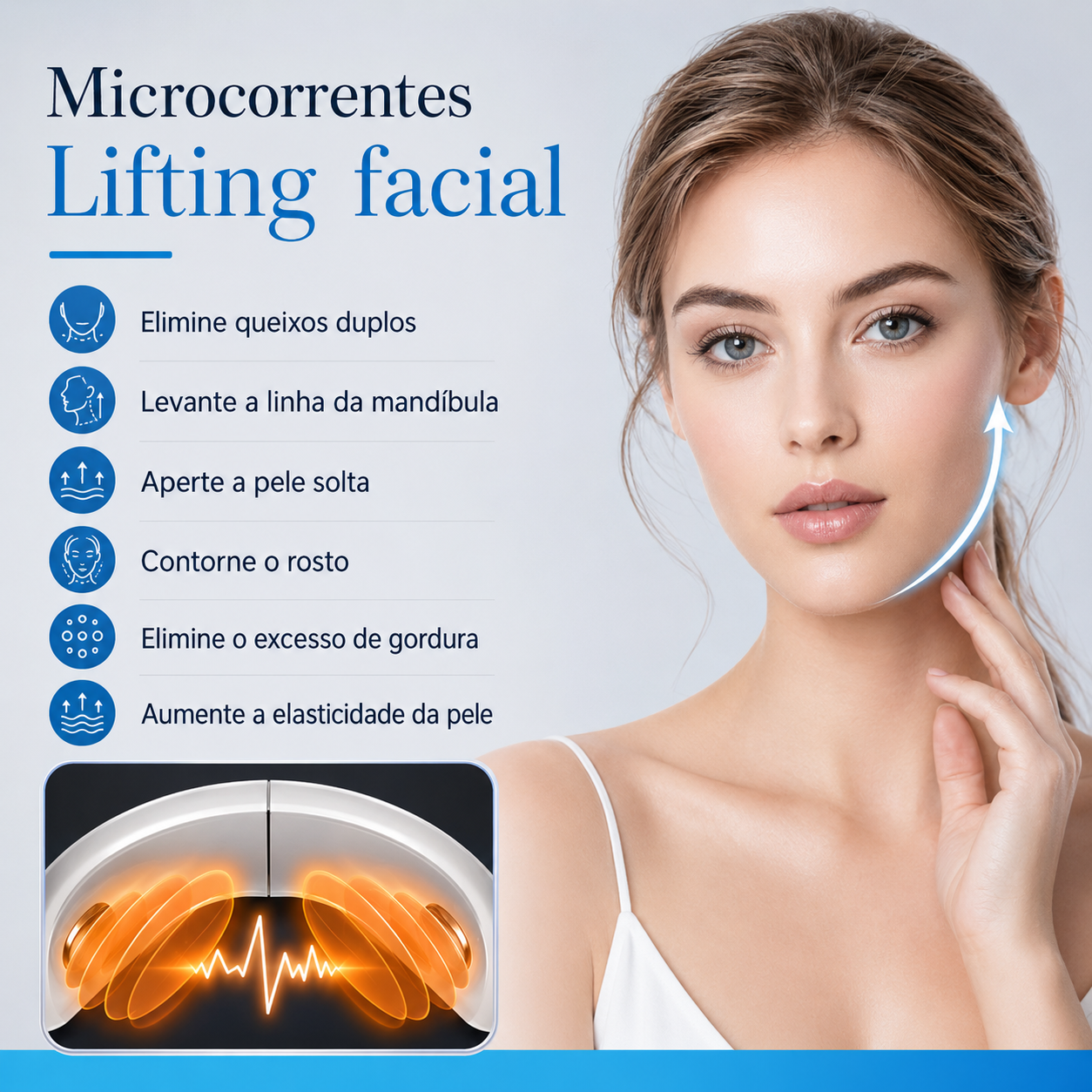 Instrumento de Massagem Facial Magro KAPBOM KA-2220