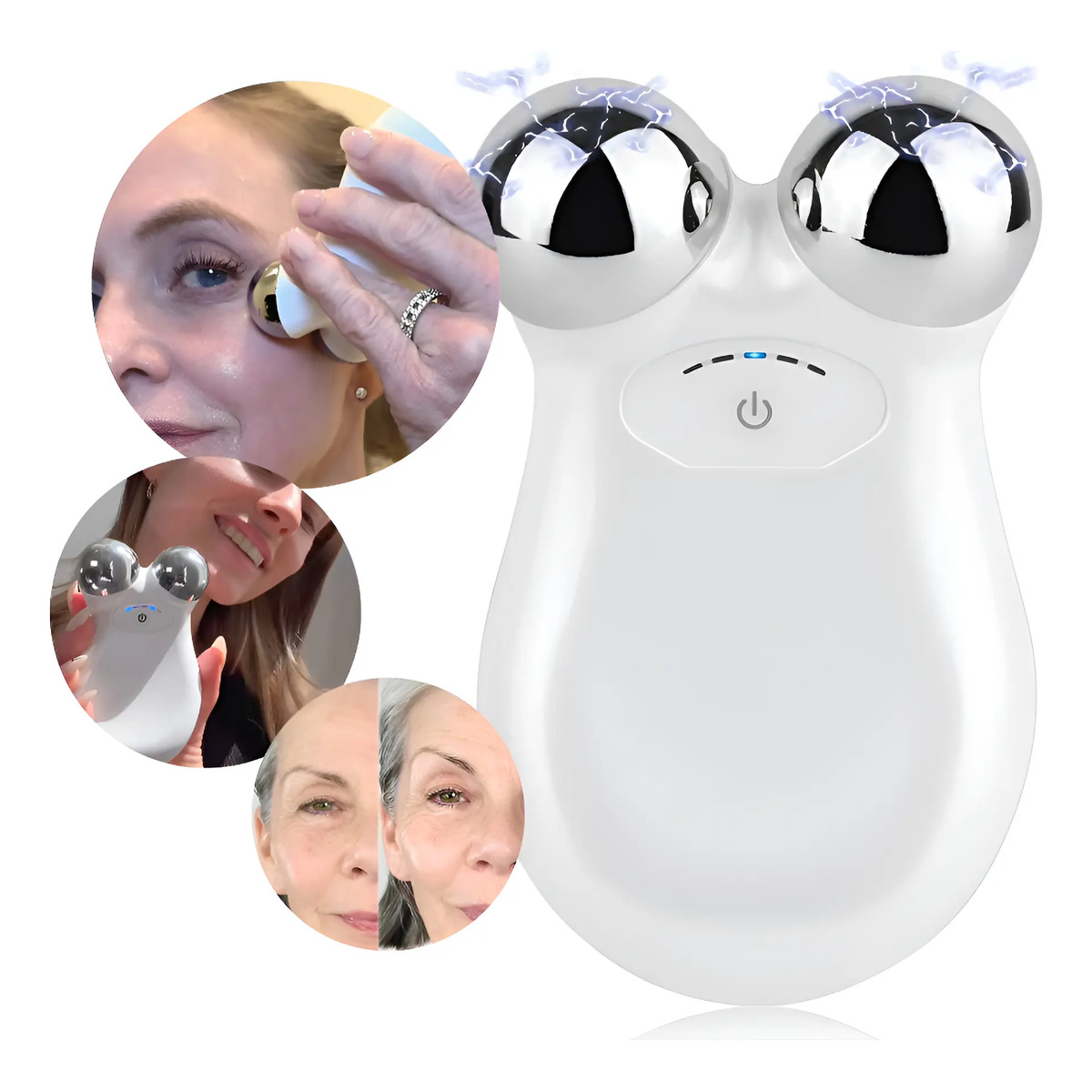 Micro Lift Massageador Facial Microcorrente Lifting Do Rosto