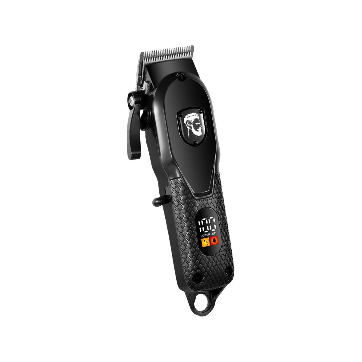 Máquina de Cortar Cabelo Daling Hair Clipper Dl-1755 Black Clipper Máquina de Cortar Cabelo