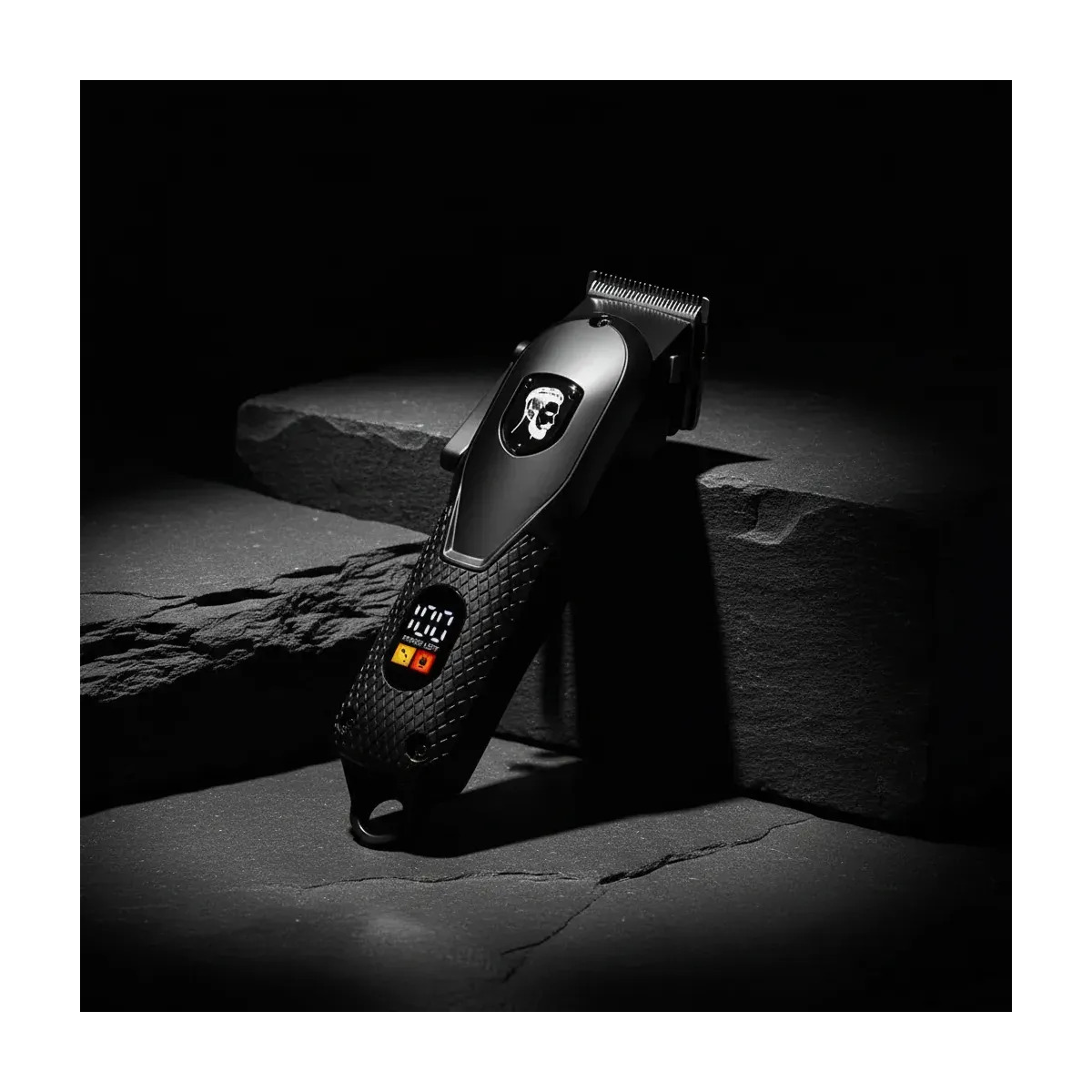 Máquina de Cortar Cabelo Daling Hair Clipper Dl-1755 Black Clipper Máquina de Cortar Cabelo