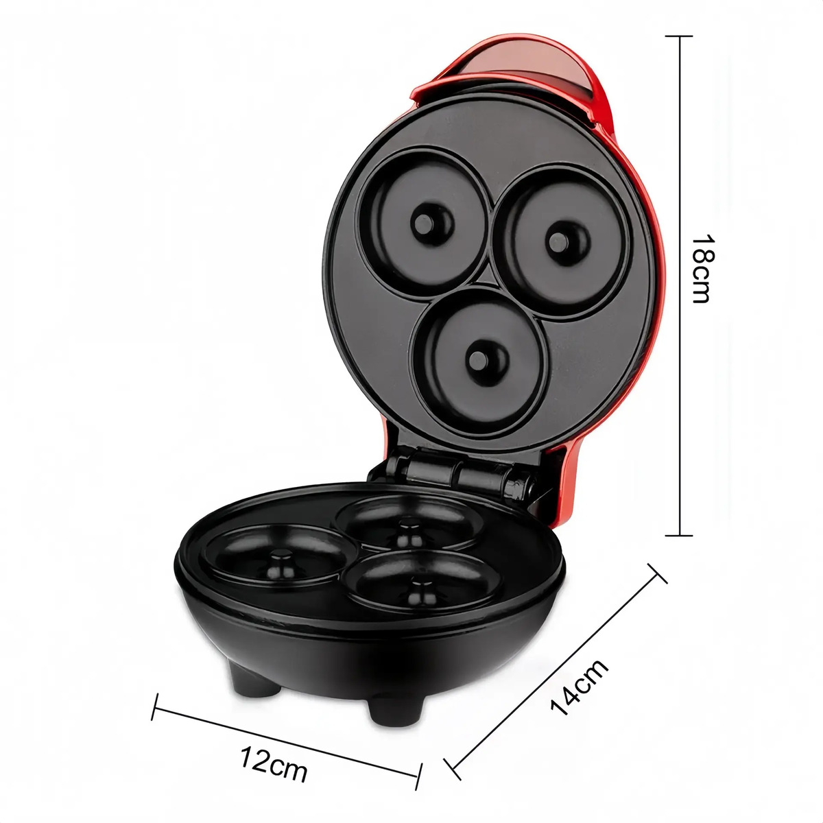 Mini Máquina de Donut e Rosquinhas Confeitaria 350W
