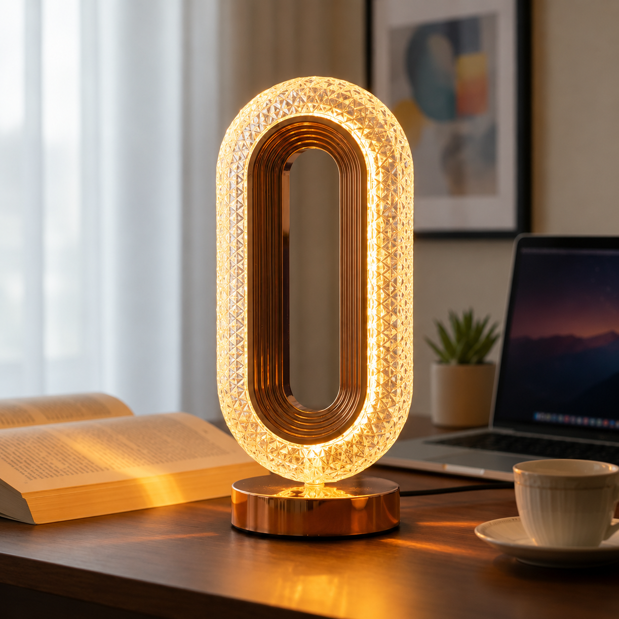 Luminária Criativa Para Mesa E Cabeceira B-MAX BM-F1051