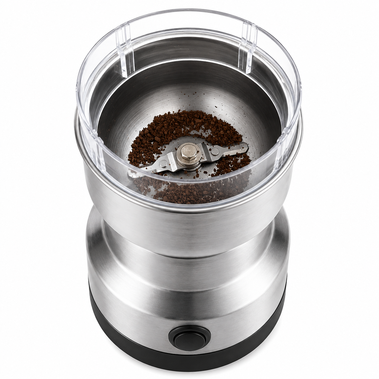Moedor Café Triturador Processador Grãos Inox Elétrico BMAX BM-F3402