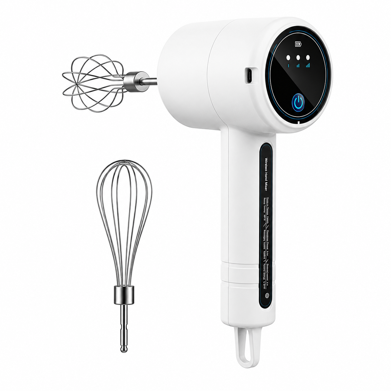 Batedor De Ovos Portátil Moderno Mixer Mistura Recarregável BTOP BP-6011