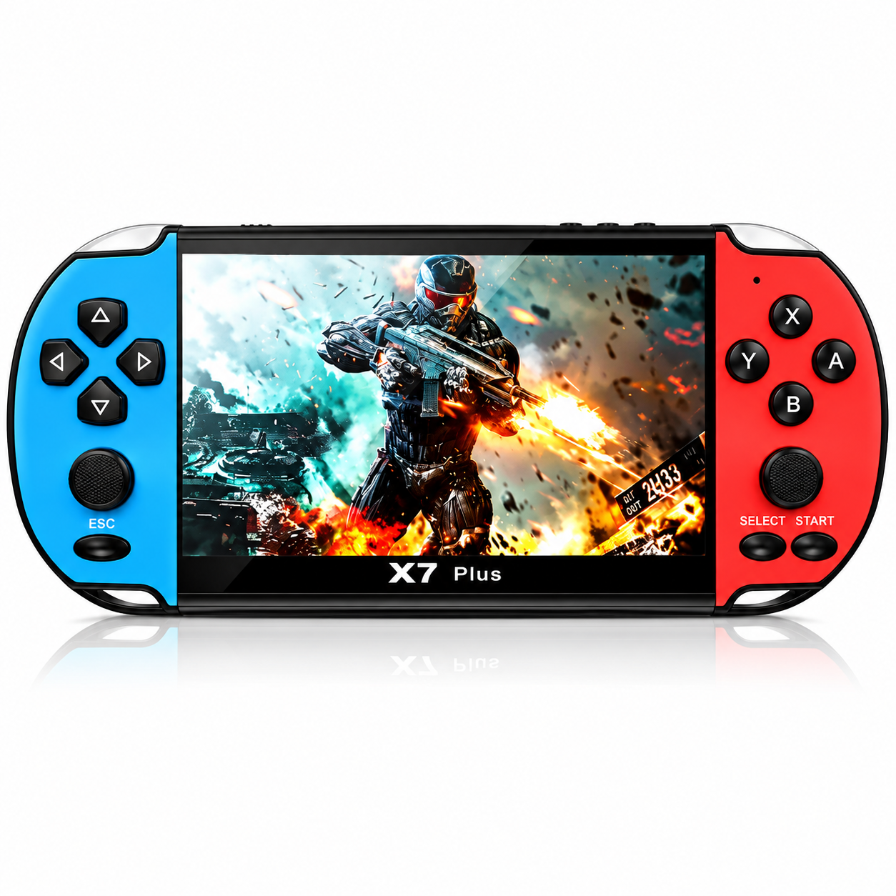 Video Game Console Portátil X7 Plus Tela De 5.1 Polegadas Com Jogos Clássicos Retrô