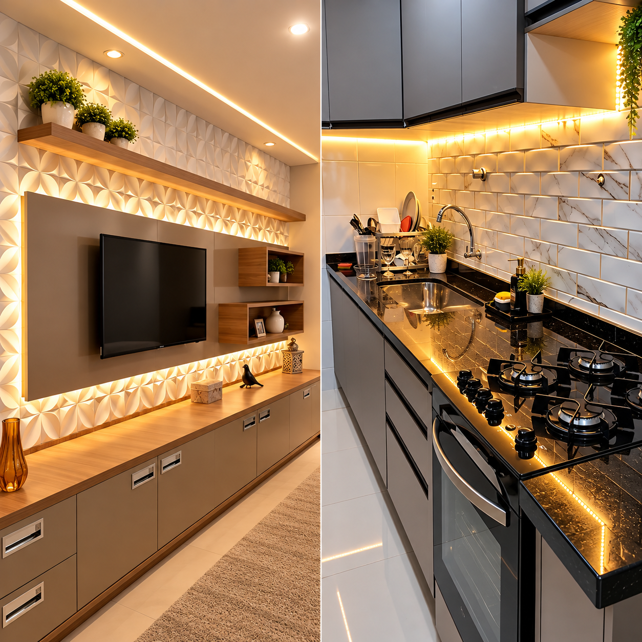 Fita Led RGB Rolo 5METROS + Controle + Fonte ALTOMEX AL-5050SK-5