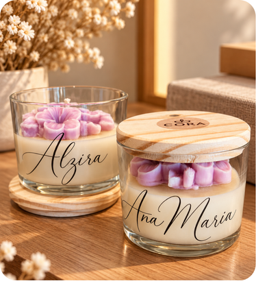 Vela Aromática Personalizada
