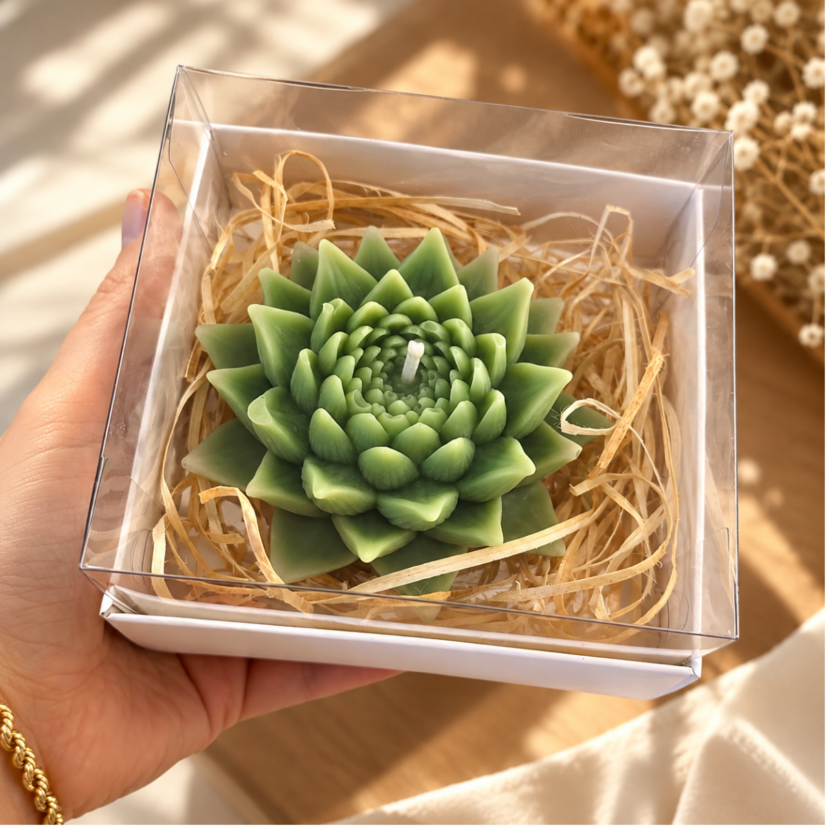 Vela Flor de Lotus - 80g