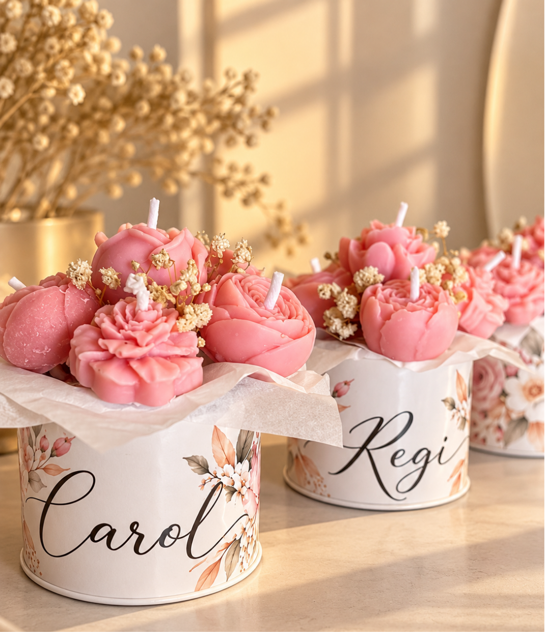 Mini Box com Flores