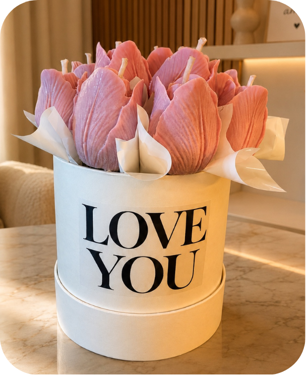 Vaso de Velas Aromáticas - Tamanho P