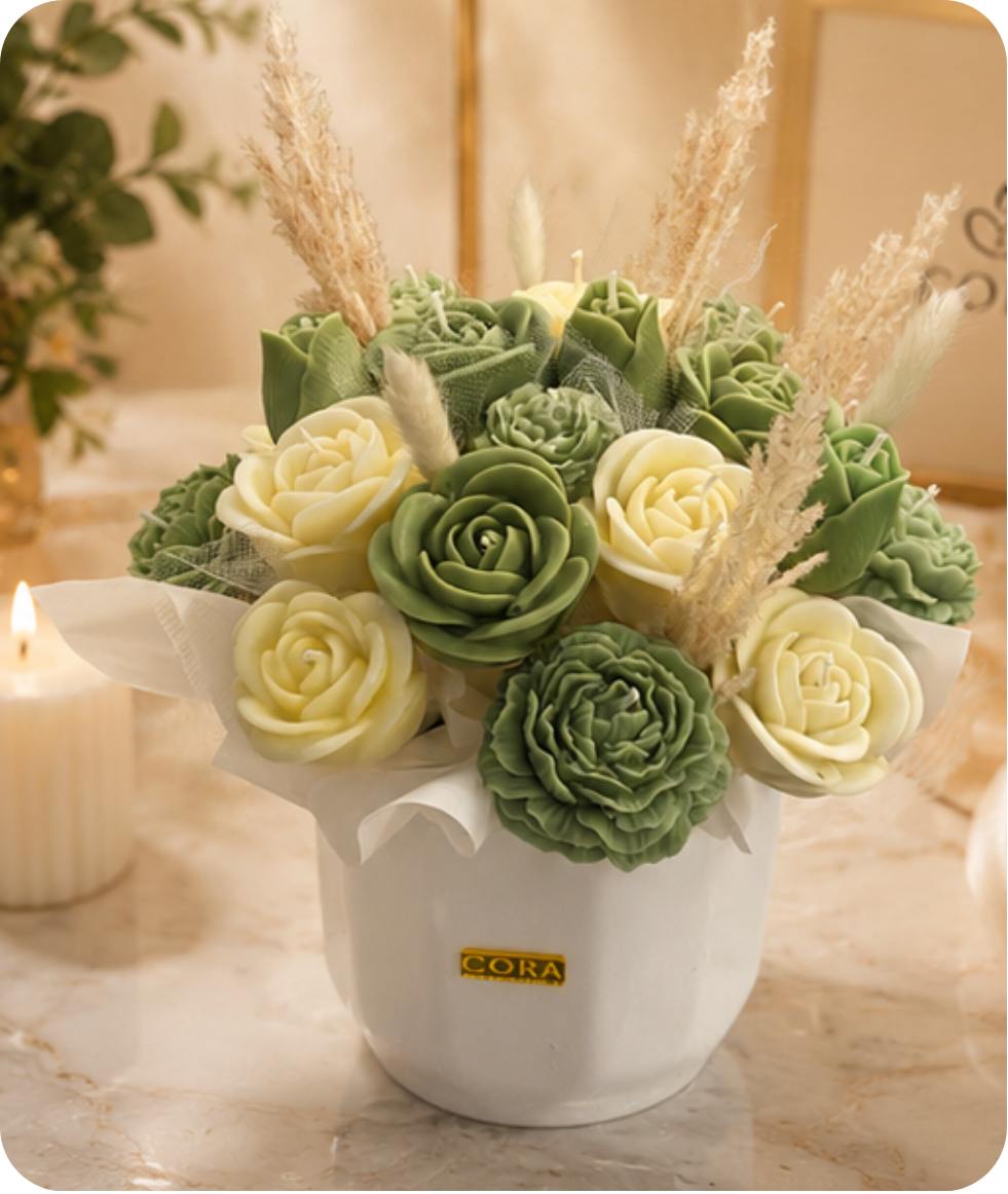Vaso de Velas Aromáticas - Tamanho G