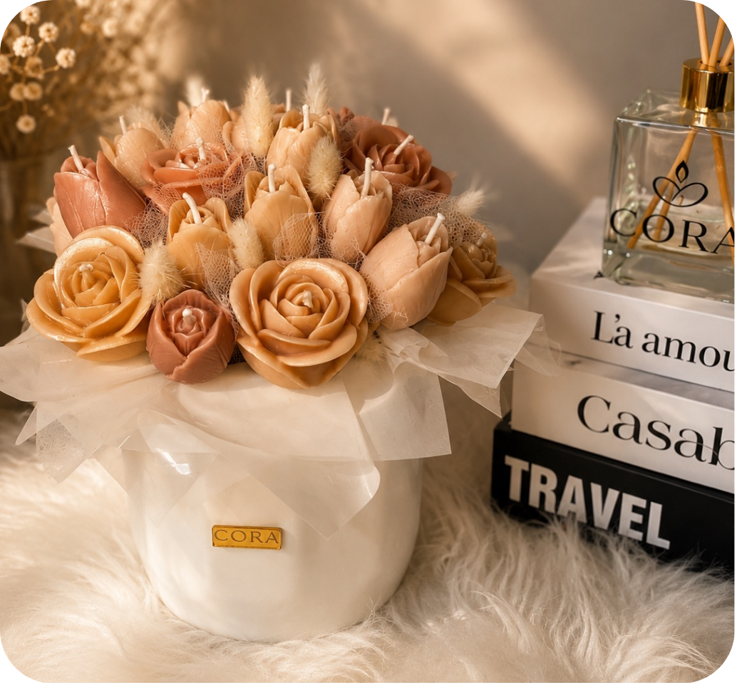 Vaso de Velas Aromáticas - Tamanho G