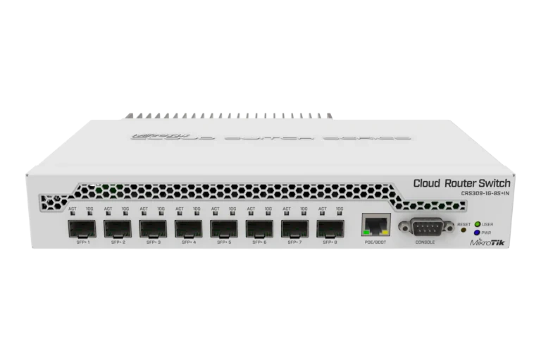 Mikrotik Cloud Router Switch CRS309-1G-8S+IN L5 (SEMI-NOVO)