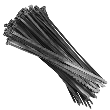 Abraçadeira de Nylon 2,5x100mm Preto 100 Unidades 2857 - Interneed