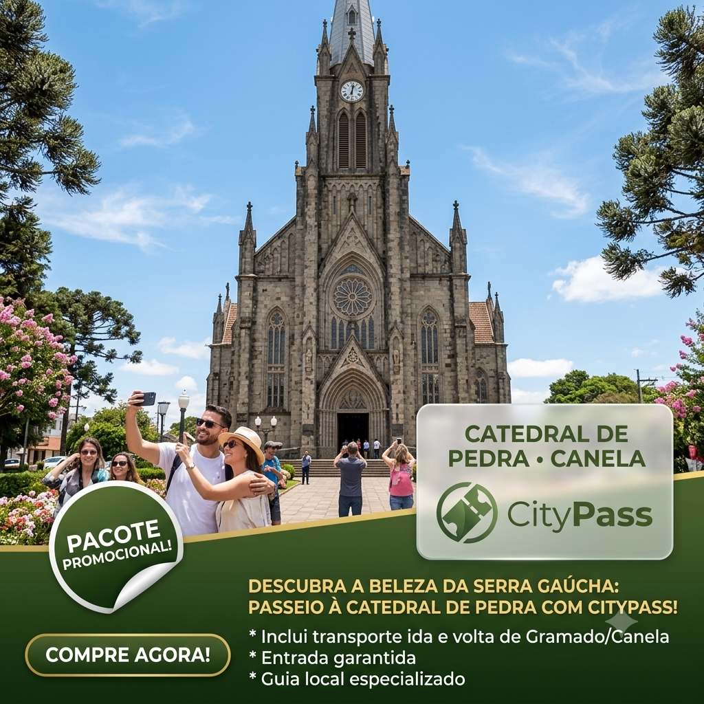 Catedral de Canela e Catedral de Gramado