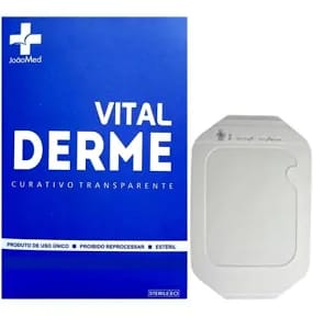 50un Curativo Transparente Estéril Vitalderme 6 X 7cm