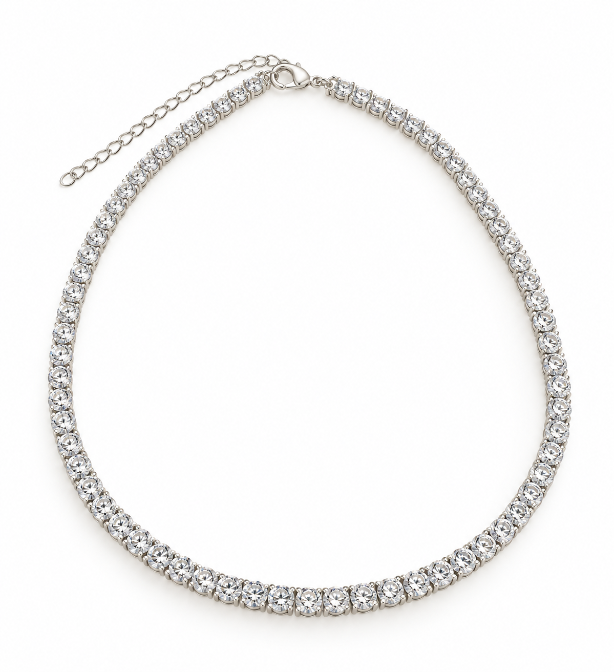 Chocker Riviera Folheada a Prata