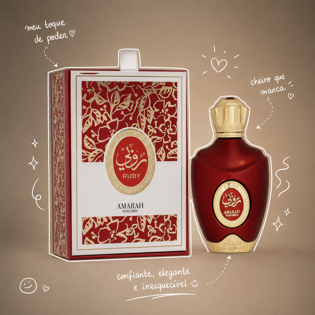 Perfume árabe Ruby