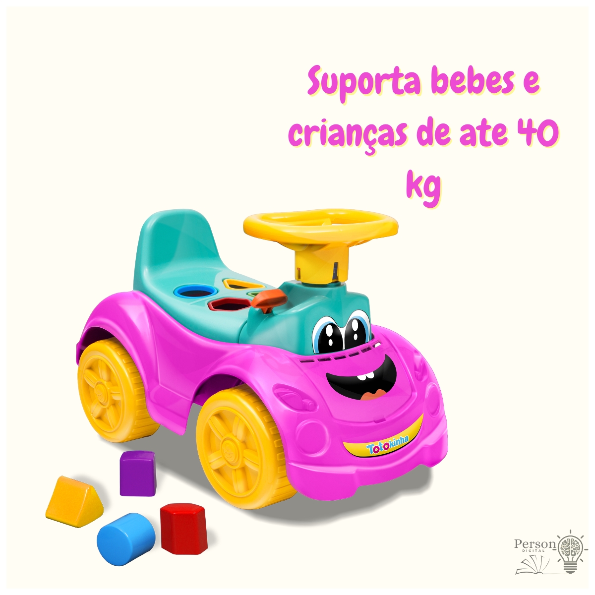 Totokinha Sport Quadriciclo Carrinho Passeio Infantil Menina