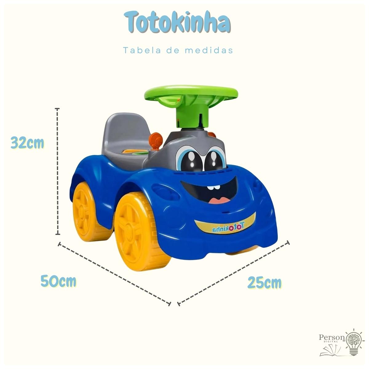 Totokinha Sport Quadriciclo Carrinho Passeio Infantil Menino
