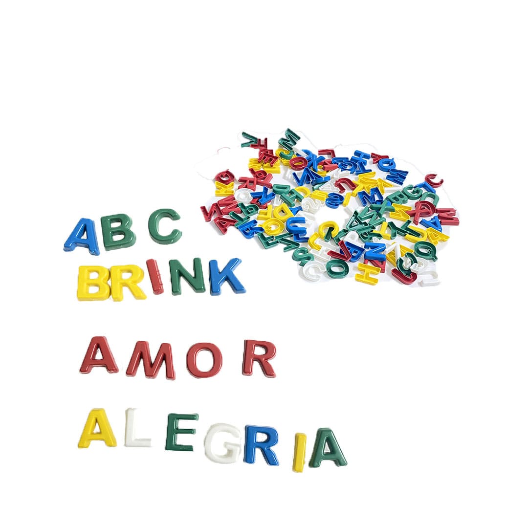 Blocos Educativos Alfabeto Maleta Crie E Brink 130 Peças