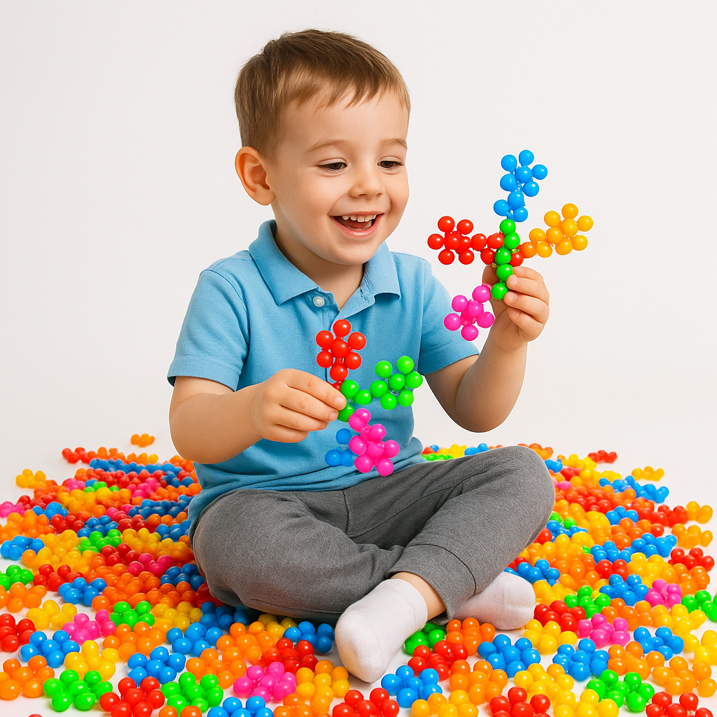 Brinquedo Blocos de Montar SUPER STAR - Saco 200 PÇ