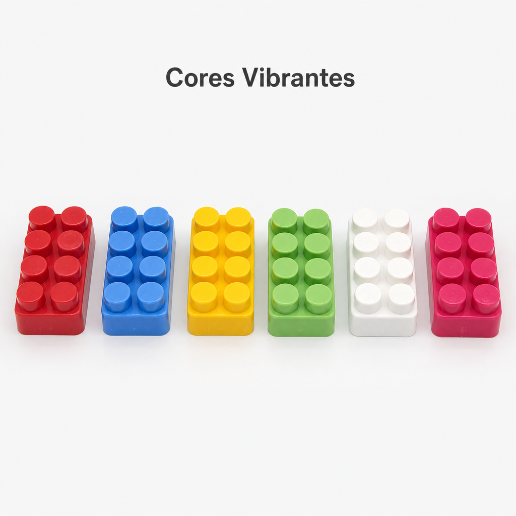 Blocos Montar 1008 Pçs Infantil Brinquedo Educativo Encaixe