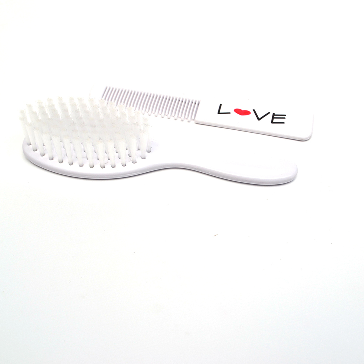 Kit Baby Tesoura, Cortador Unha, Pente, Aspirador Nasal Love