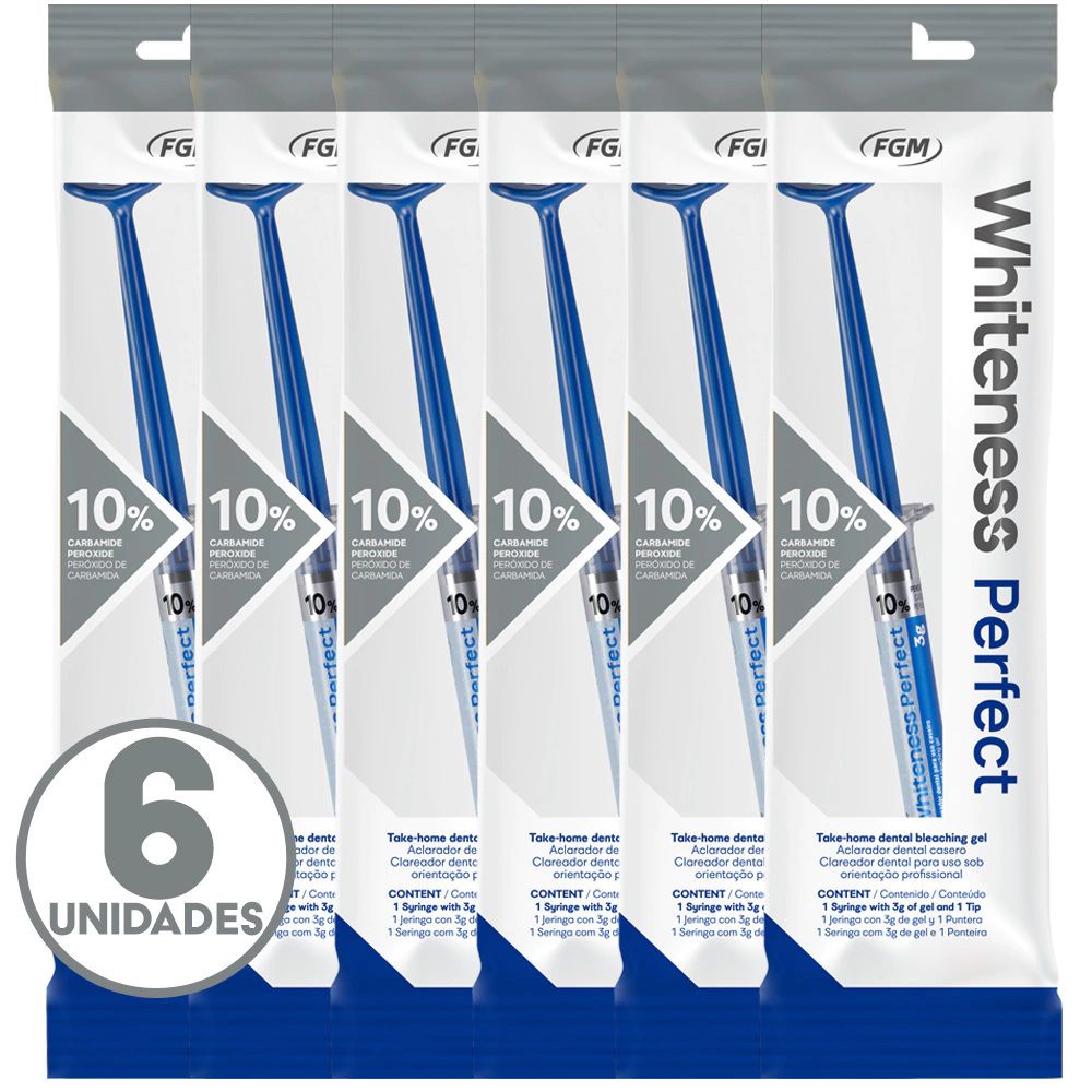 6 Clareador Whiteness Perfect 10% - FGM