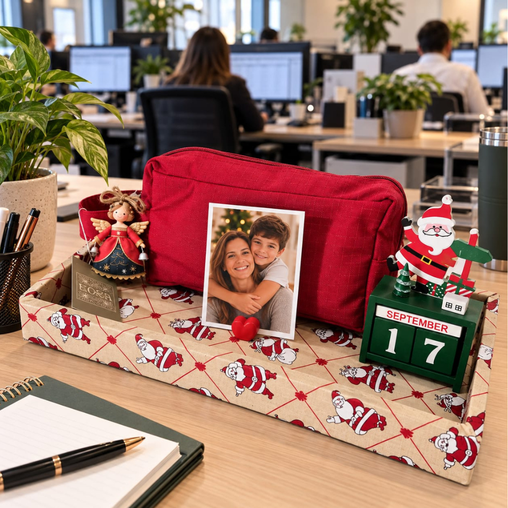 BANDEJA ORGANIZADORA ESCRITÓRIO / QUARTO PAPAI NOEL | 4 PEÇAS